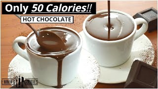 ONLY 50 Calories HOT CHOCOLATE  Creamy  Rich  AMAZING [upl. by Antone237]