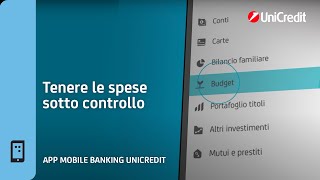 Tenere le spese sotto controllo con lApp Mobile Banking UniCredit [upl. by Sherm]