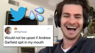 Andrew Garfield Reads Thirst Tweets [upl. by Stanly]