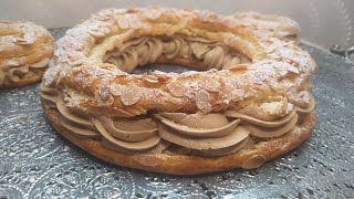 Parisbrest recette 💯💯 facile parisbrest patisserie [upl. by Ytissahc]