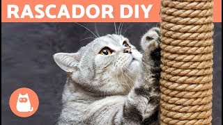 Rascador para gatos casero  Manualidades para mascotas [upl. by Halyk532]