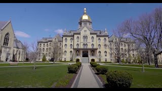 University of Notre Dame Campus Tour [upl. by Nidak]