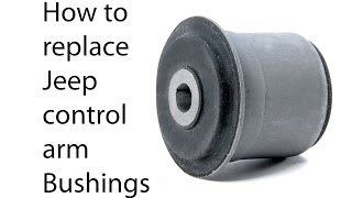 How to replace Jeep bushings [upl. by Slifka]