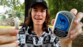 Trying Snus for the First Time 40k Sub Special [upl. by Hacceber]