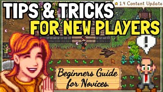 The Complete BEGINNERS Guide For Stardew Valley [upl. by Lodie]