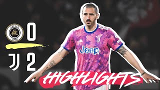 SPEZIA 02 JUVENTUS  HIGHLIGHTS [upl. by Orapma]