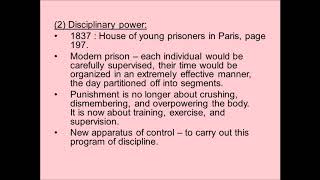 Foucault and Disciplinary Power [upl. by Pfeifer]