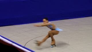 Campeona de España Patinaje Artistico Alevín 2016 Ariadna Garrasino [upl. by Suhploda]