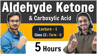 1Aldehydes Ketones and Carboxylic Acid  Class 12 Board  Lecture 1 [upl. by Ablasor951]