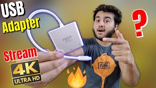 This USB Adapter can make your Smartphone a Computer  PiBox India USB Type C Adapter🔥 [upl. by Ahsiekram]