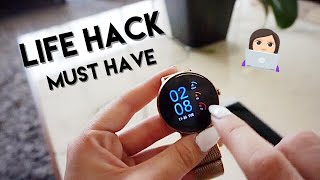 Life Hack  Affordable Smartwatch  Apple Watch Dupe  iTouch Wearables [upl. by Christian]