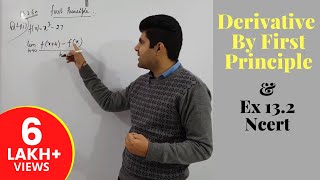 Derivative by First Principle  Ncert Exercise 132  Part 01  Class 11th [upl. by Siurad]