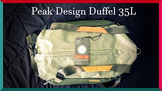 Peak Design Duffel 35L  7 Things I Like and Dislike [upl. by Riana949]