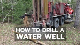 Watch a Water Well Being Drilled [upl. by Hedwiga]