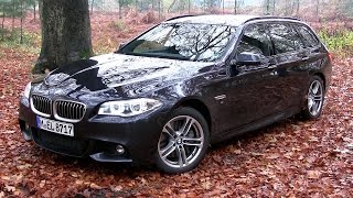 2016 BMW 535d Touring xDrive 313 HP TEST DRIVE [upl. by Tris]