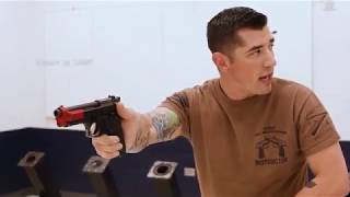 Navy Bootcamp Simulated SmallArms Training [upl. by Nhguavoj]