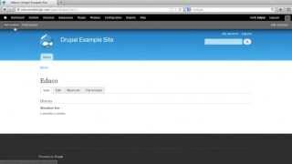 Drupal Tutorial  Introduction to the Drupal CMS by EDUCO Web Design [upl. by Euqinad51]