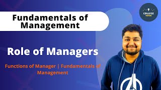 Fundamentals of Management  Functions of Manager [upl. by Claresta909]