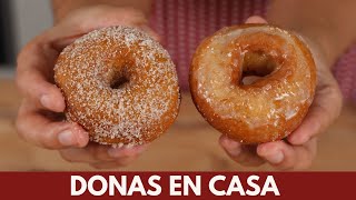 Rosquillas Donas Caseras sin Levadura  Katastrofa La Cocina [upl. by Lydie655]