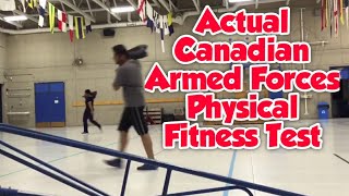 Canadian Armed Forces Physical Fitness Test [upl. by Furgeson336]