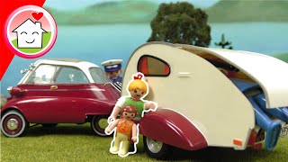 Playmobil Familie Hauser  Diebe auf dem Campingplatz  Anna und Lena zelten [upl. by Leftwich]