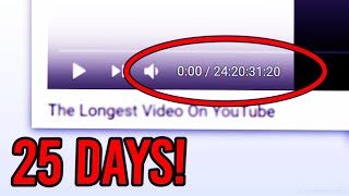 What Is The LONGEST Video On YouTube [upl. by Atiner]