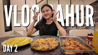 SAHUR DAY 2 WIM LIMSTEM WIM DOMT JUDGM  VLOG SAHUR RAMADHAN DAY 2 [upl. by Cate]