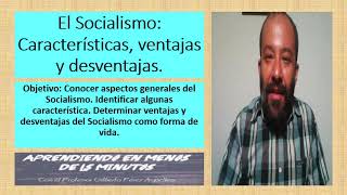 El Socialismo Características ventajas y desventajas [upl. by Ailev]