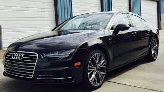 2016 Audi A7 30T Quattro Full Review Start Up Exhaust [upl. by Bucher]