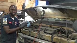 How To Remove and Replace a Transmission On a Ford E350 Part 2 [upl. by Haughay]