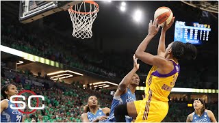 Top 10 WNBA plays of alltime  SportsCenter [upl. by Glen]