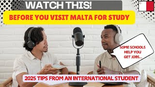 WHY YOU SHOULD STUDY IN MALTA  A 2025 Students Perspective [upl. by Ambrose717]