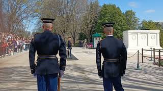 Arlington National Cemetery Changing Of The Guards [upl. by Domph549]