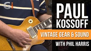 Paul Kossoff Trademark Sound And Vintage Gear with Phil Harris  Guitar Interactive Magazine [upl. by Amalita]