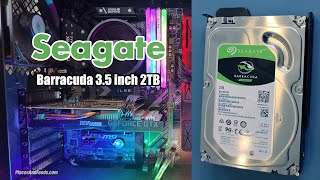 Seagate Barracuda 35 inch 2TB for PC Review  Storage for Content Creators [upl. by Einra743]