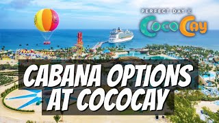 Every Cabana Toured And Explained At Perfect Day Coco Cay  4K [upl. by Oigolue]