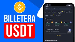 Cómo SABER la DIRECCION de mi BILLETERA USDT en Binance [upl. by Mayer502]