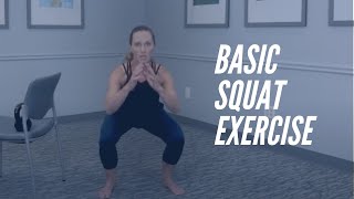 The Basic Squat  Balance Exercise  CORE Chiropractic [upl. by Soisinoid]