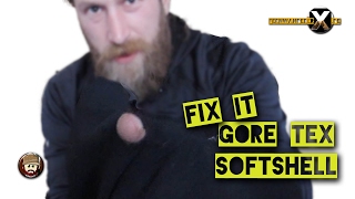 Gore Tex und Softshell flicken amp reparieren  Repair Kit [upl. by Nibroc81]