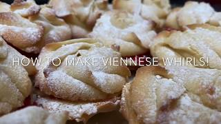 HOW TO MAKE VIENNESE WHIRLS [upl. by Brendis]