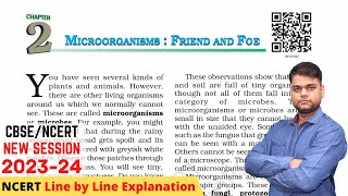 Microorganisms  Friend and Foe  Class 8 science chapter 2 Full Chapter [upl. by Nwahsav]