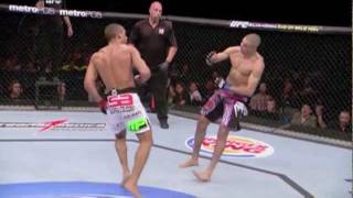 Edson Barboza Amazing Heel Kick HD [upl. by Nnahtebazile268]