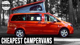 9 Cheapest Campervans Designed with Affordability in Mind Review of 2021 Models [upl. by Nahsin188]