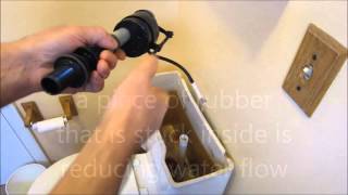 How to repair slow filling toilet [upl. by Aramois]