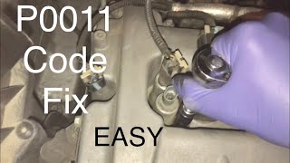 P0011 Code Fix Chevy Equinox [upl. by Jezabelle]