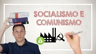 DIFERENÇAS ENTRE SOCIALISMO E COMUNISMO HISTÓRIA ILUSTRADA [upl. by Annohsed]