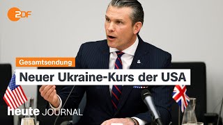 heute journal vom 12022025 UkraineVerhandlungen Erinnerung Dresdner Bombennacht Berlinale [upl. by Enidlarej111]