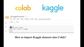 How to Import use Kaggle datasets in Google Colab [upl. by Curzon865]