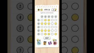 Brain Test Tricky Puzzle Level 54 Walkthrough [upl. by Razid]