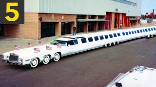 Top 5 Unbelievably LONG Limousines [upl. by Tloc]